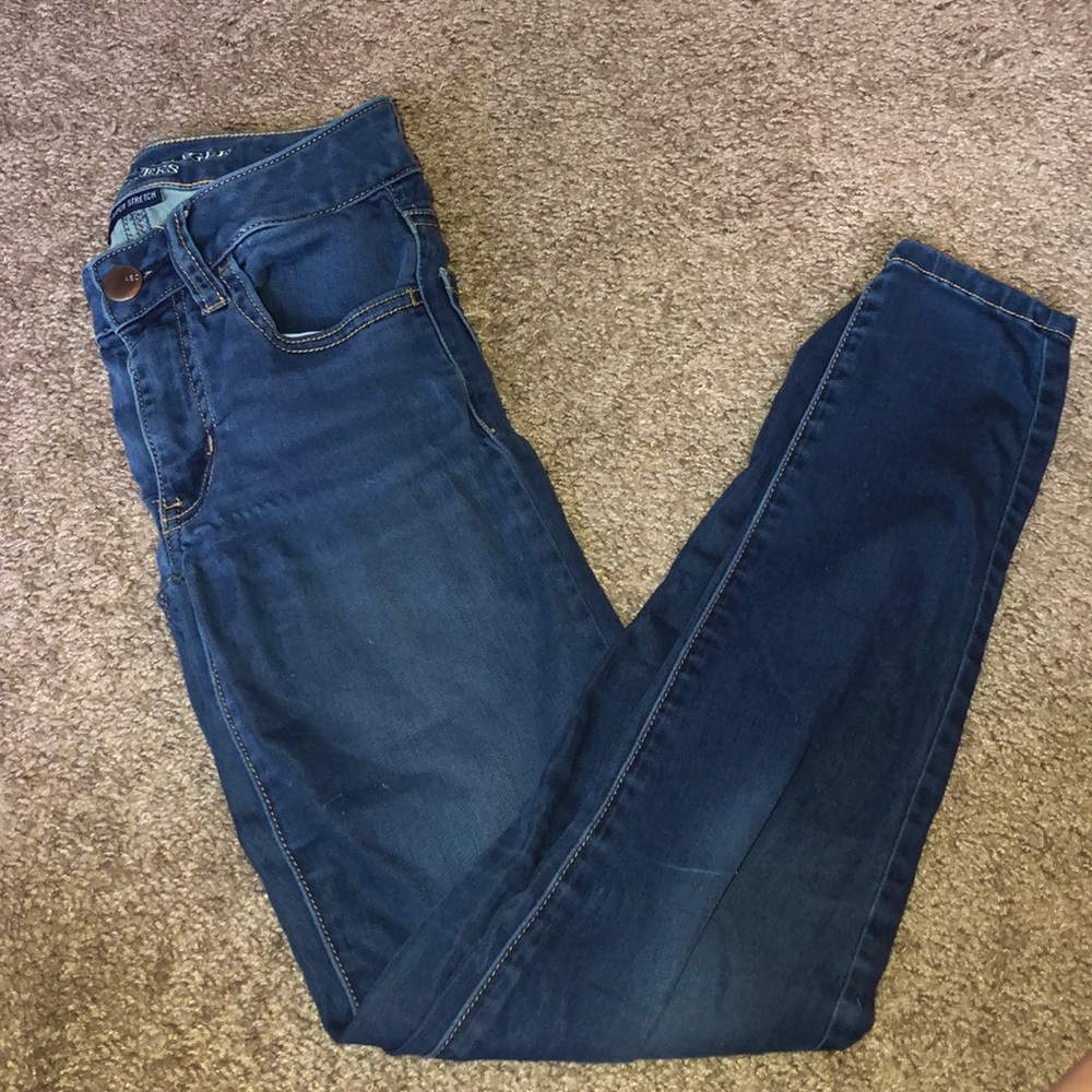 american eagle blue jeans
